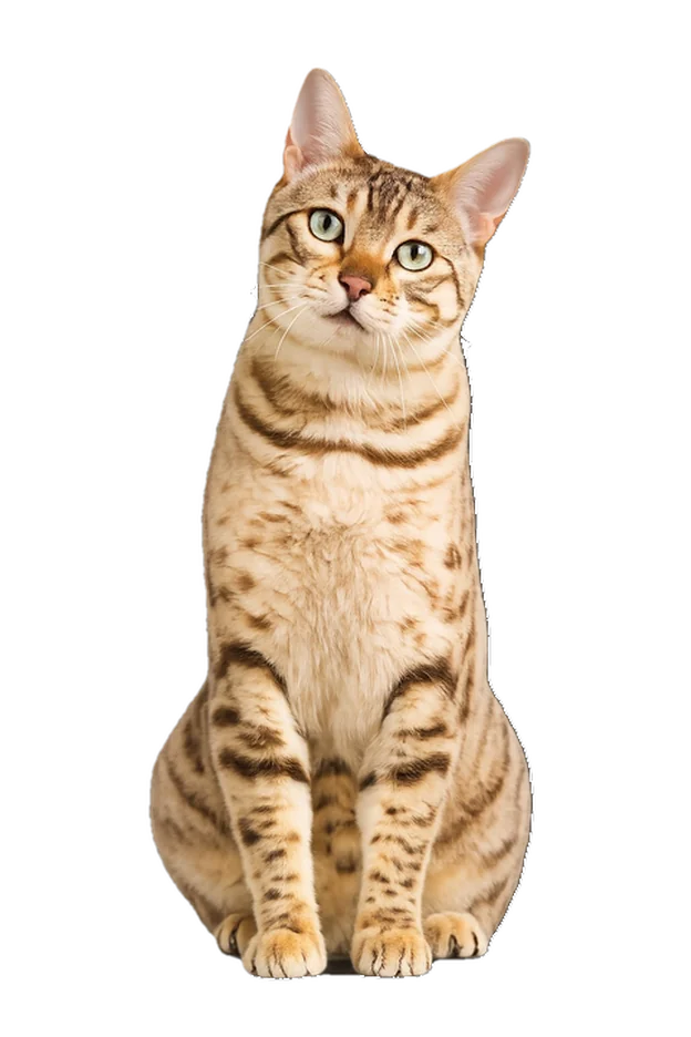 Gato tigrado da Kaya Medicina Felina